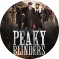 Kulatý jedlý obrázek na dort – Peaky Blinders – gangy z Birminghamu