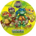 Leonardo, Raphael, Donatello a Michelangelo, Half-Shell Heroes jedlý obrázek na dort