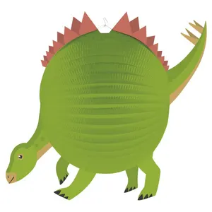 Lampion kulatý Happy Dino 25 cm
