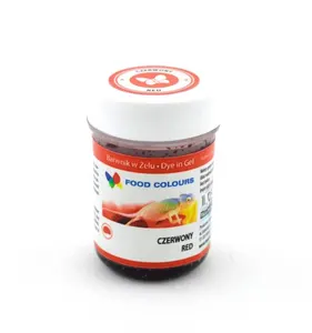 Gelová barva Food Colours (Red) červená (35 g)