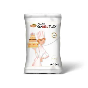 250g Potahovací dortová hmota SMARTFLEX, Bílá - Mandle