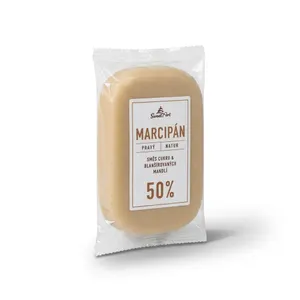 150g barvený 50% marcipán na dort - přírodní odstín