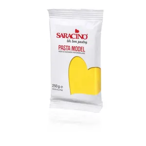 Modelovací fondán žlutý na figurky a květy 250 g