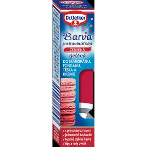 Barva gelová potravinářska červená 10g