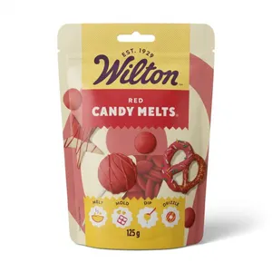 Cukrářská poleva Candy Melts červená 125g