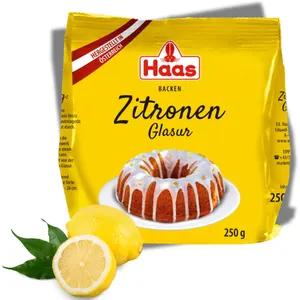Citrónová poleva - glazura na dorty a vánoční cukroví 250 g