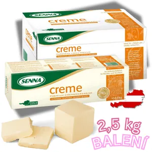 Margarín Senna crema 80% (krémy, linecké) 2500 g
