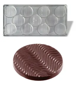 Forma na pralinky (placička s dekorem 9g) 1x11 tvarů/forma