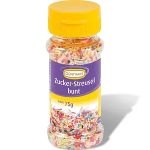 Cukrové sypání barevné tyčinky 75 g