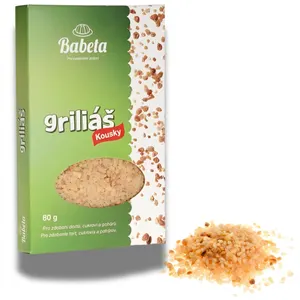 Griliáš s kousky pražených oříšků a karamelu 80 g