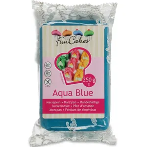 Marcipán tyrkysově modrý Aqua Blue 250 g