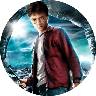 Harry Potter – Harry u mořské jeskyně – jedlý papír na dort