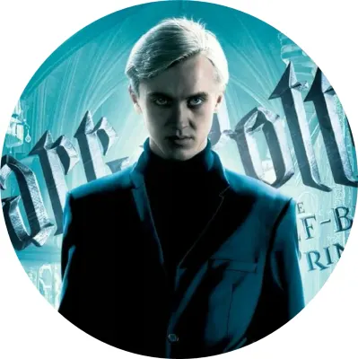 Harry Potter – Draco Malfoy – jedlý papír na dort