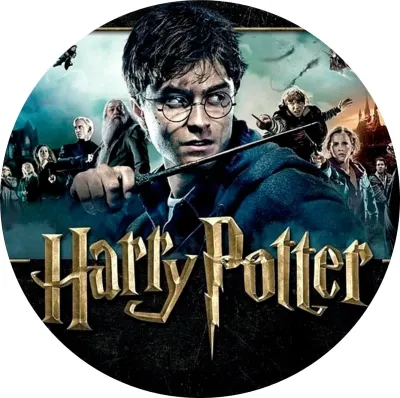 Harry Potter Bitva o Bradavice – Harry a přátelé – jedlý papír na dort