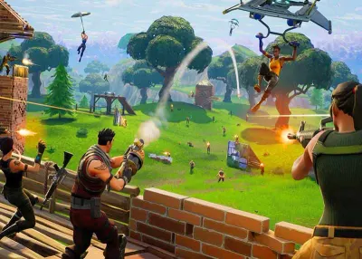 Fortnite mise – obdélníkový jedlý papír na dort