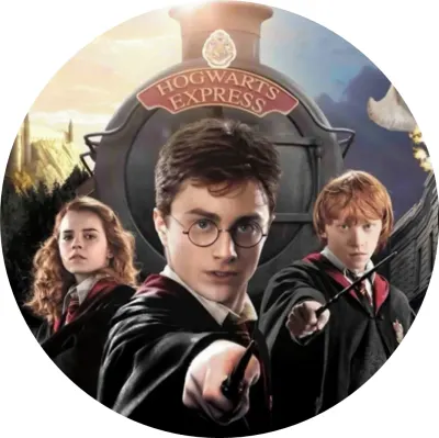 Harry Potter Bradavický expres – jedlý papír na dort