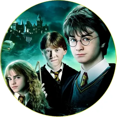 Harry Potter a Tajemná komnata – jedlý papír na dort