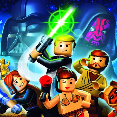 LEGO – Luke Skywalker a Star Wars hrdinové – jedlý papír na dort
