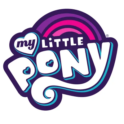 Můj malý pony – logo My Little Pony a duha – jedlý papír na dort