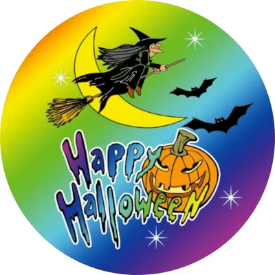 Happy Halloween – jedlý papír na dort