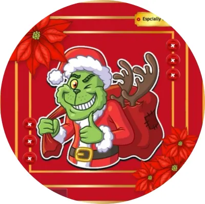 Grinch – Vánoce: s pytlem a zvednutým palcem – jedlý papír na dort