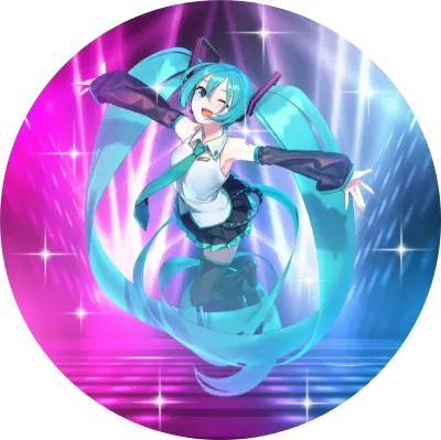 Hatsune Miku – jedlý papír na dort