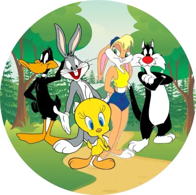 Looney Tunes – jedlý papír na dort
