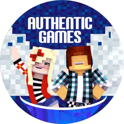 Minecraft – Authentic Games dvojice na modré – jedlý papír na dort
