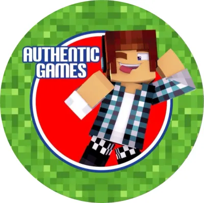 Minecraft – Authentic Games s vyplazeným jazykem – jedlý papír na dort