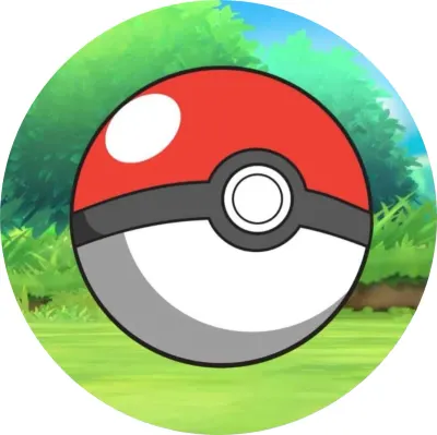 Pokémon – Pokéball na zelené louce – jedlý papír na dort