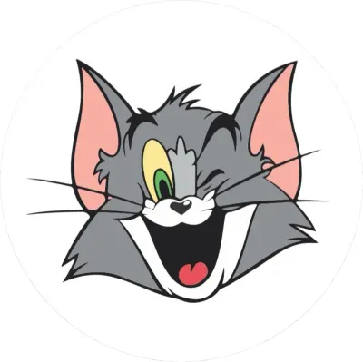 Tom a Jerry – mrkající kocour Tom – jedlý papír na dort