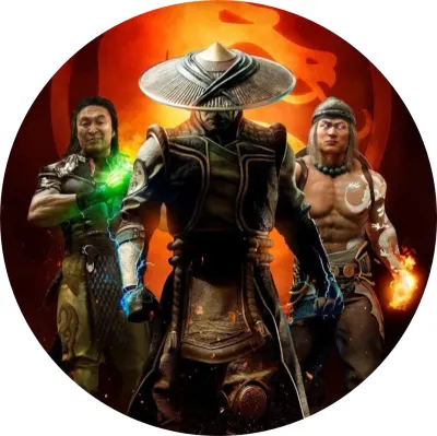 Mortal Kombat – jedlý papír na dort