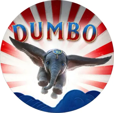 Slon Dumbo – jedlý papír na dort