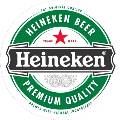 Heineken pivo – jedlý papír na dort