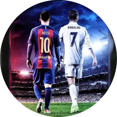 Messi a Ronaldo – jedlý papír na dort