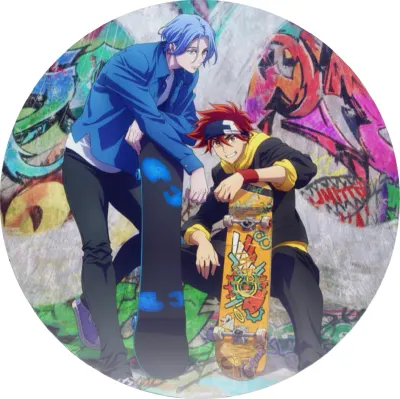 Anime skateboard – jedlý papír na dort
