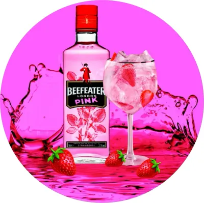 Beefeater Gin – jedlý papír na dort