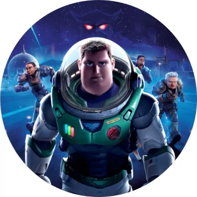 Buzz Raketák – jedlý papír na dort