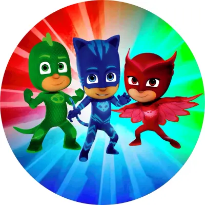 PJ Masks – jedlý papír na dort