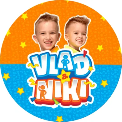 Vlad a Niki – jedlý papír na dort