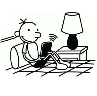 Wimpy Kid – jedlý papír na dort