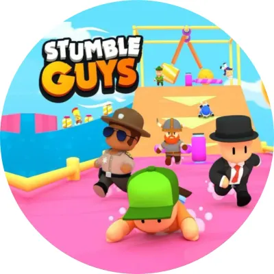 Stumble Guys – závod na růžové dráze – jedlý papír na dort