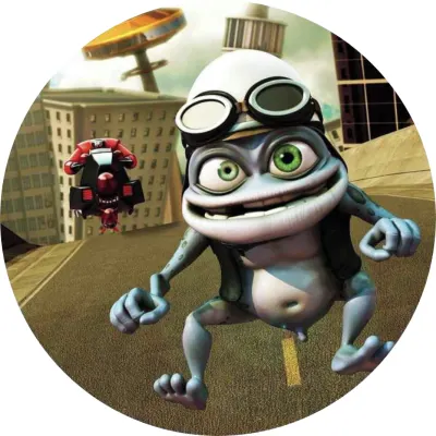 Crazy Frog – jedlý papír na dort
