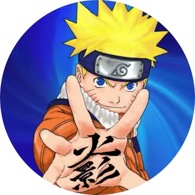 Naruto – natažená dlaň a modrý vír – jedlý papír na dort