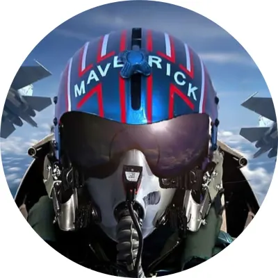 Top Gun – Maverick v kokpitu stíhačky – jedlý papír na dort