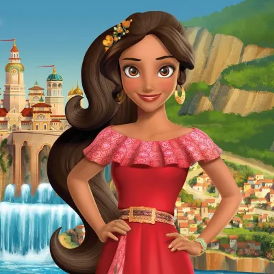 Elena z Avaloru – obdélníkový jedlý papír na dort