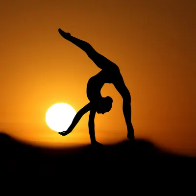 Baletka – Gymnastka – obdélníkový jedlý papír na dort