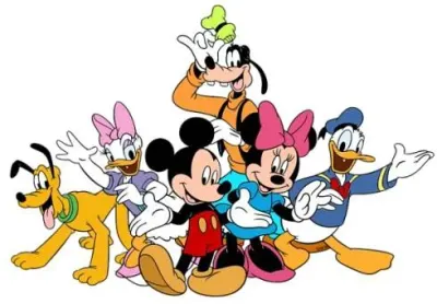 Walt Disney – obdélníkový jedlý papír na dort