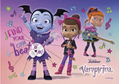 Vampirina – obdélníkový jedlý papír na dort