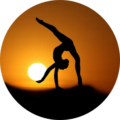 Baletka – Gymnastka – jedlý papír na dort